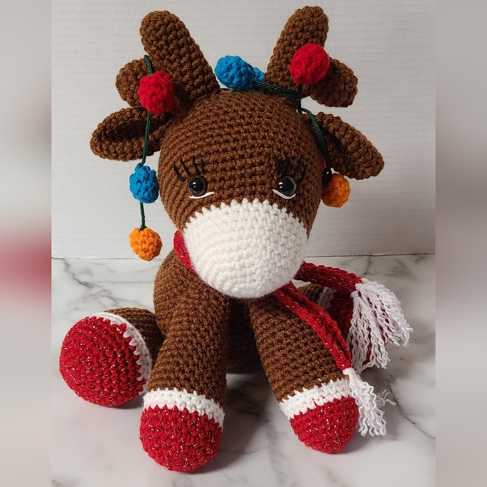 Crochet reindeer - Picture 1 of 1